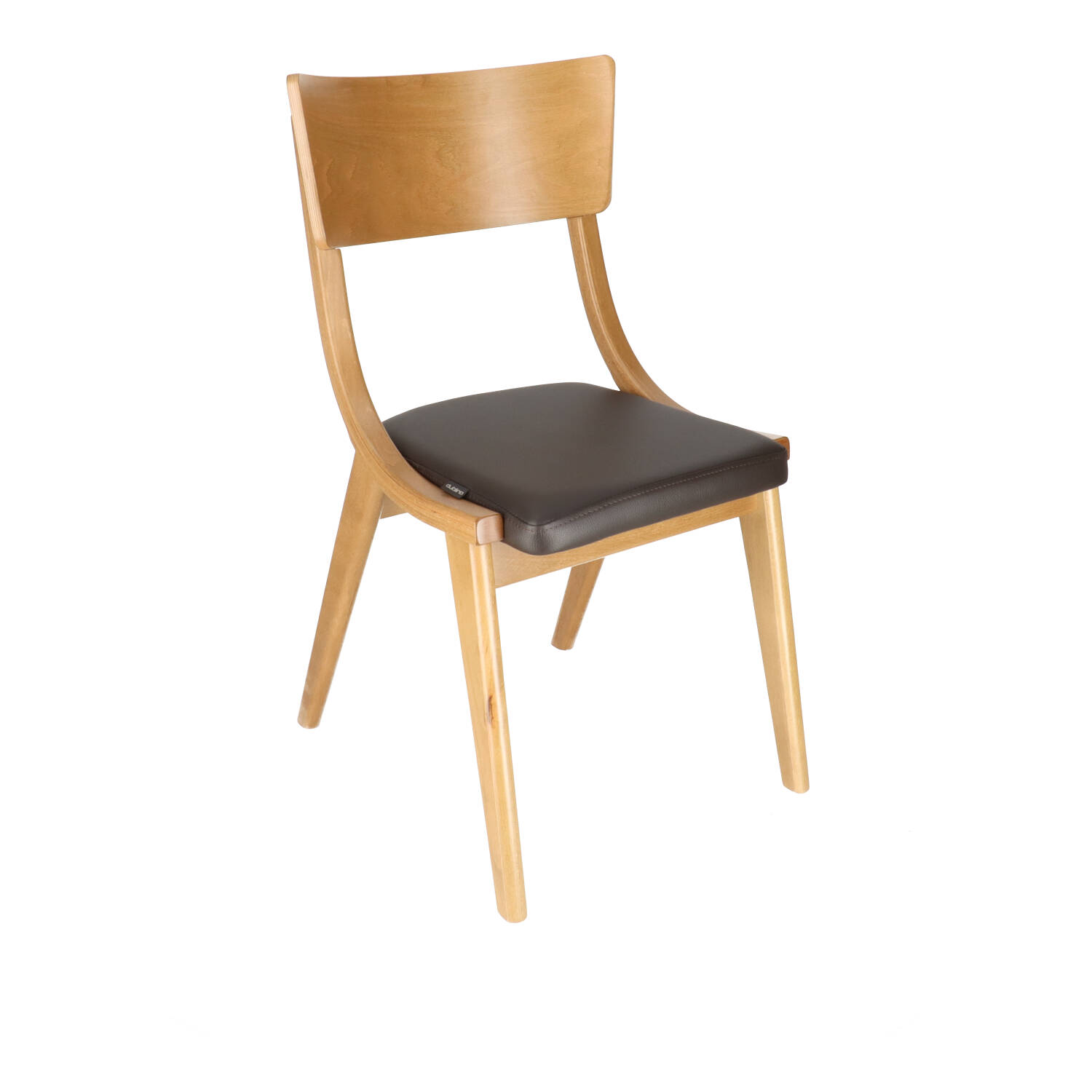 IC AURA OAK Barna design, elegáns Fa beltéri szék